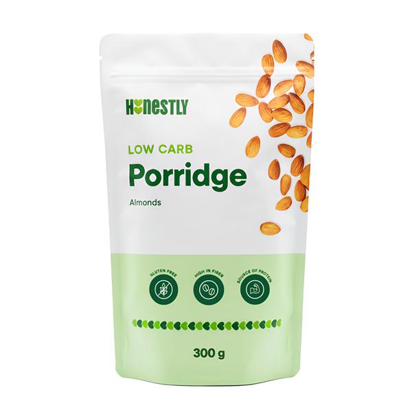 Honestly Low carb porridge almonds