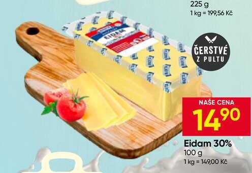 Eidam 30% 100 g