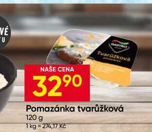 Pomazánka tvarůžková 120 g