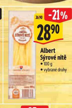Albert Sýrové nitě 100 g