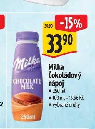   Milka Čokoládový nápoj 250 ml