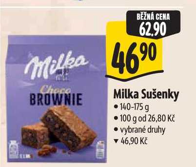 Milka Sušenky 140-175 g
