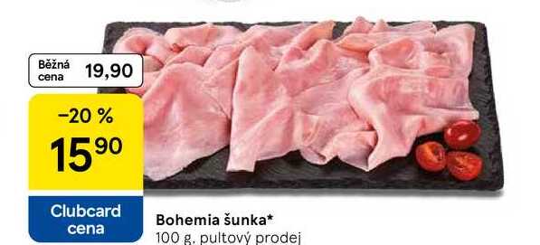 Bohemia šunka, 100 g