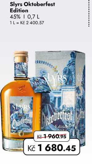 Slyrs Oktoberfest Edition 45% 0,7 L