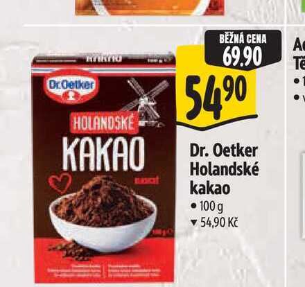  Dr. Oetker Holandské kakao 100 g  
