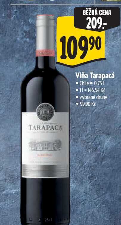   Viña Tarapacá  0,75 l