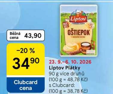 Liptov Plátky, 90 g