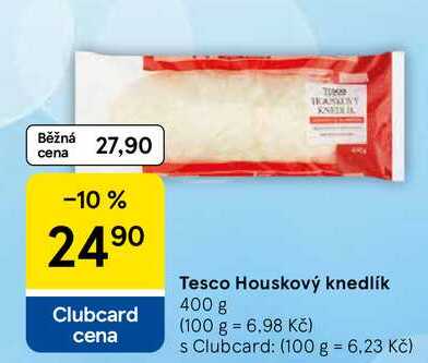 Tesco Houskový knedlík, 400 g
