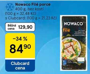Nowaco Filé porce, 400 g, bez kostí