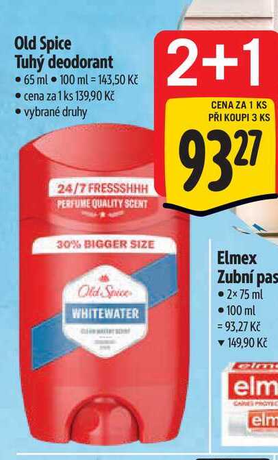Old Spice Tuhý deodorant 65 ml