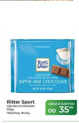 Ritter Sport tabulková čokoláda 100g