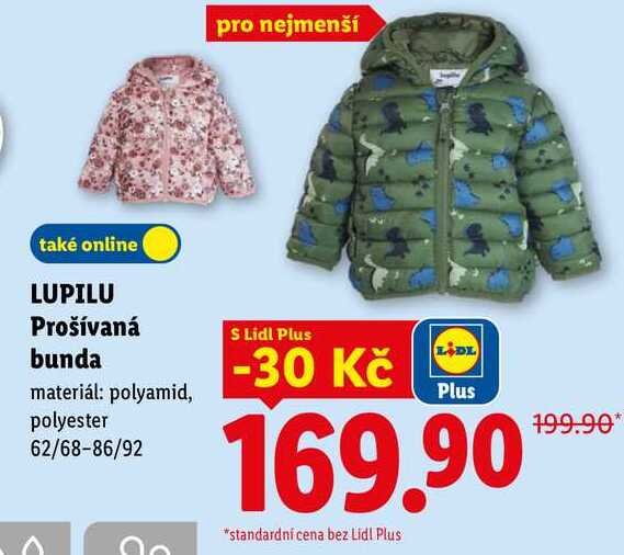 LUPILU Prošívaná bunda