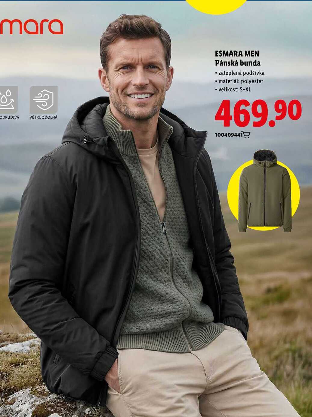 ESMARA MEN Pánská bunda