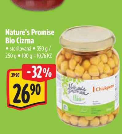 Nature's Promise Bio Cizrna 350 g