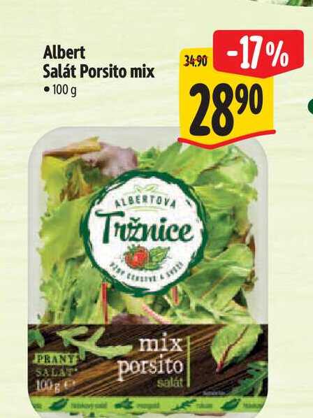 Albert Salát Porsito mix 100 g