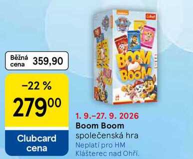 Boom Boom společenská hra