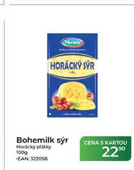 Bohemilk sýr Horácký plátky 100g