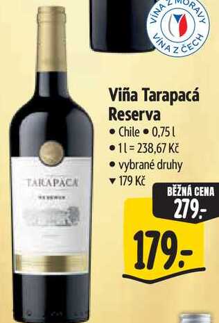 Viña Tarapacá Reserva, Chile, 0,751