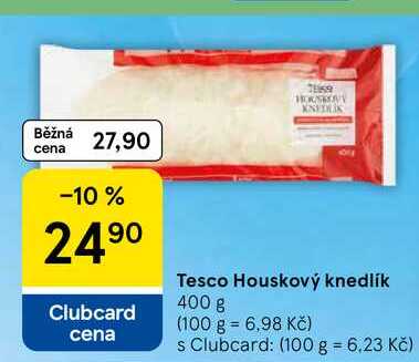 Tesco Houskový knedlík, 400 g