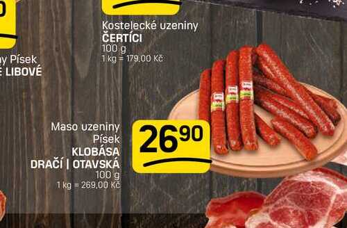KLOBÁSA DRAČÍ | OTAVSKÁ 100 g