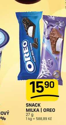 SNACK MILKA | OREO 27g