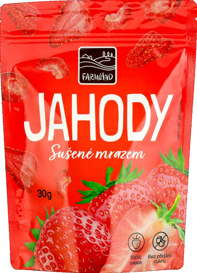 Farmland jahoda/mango sušené mrazem