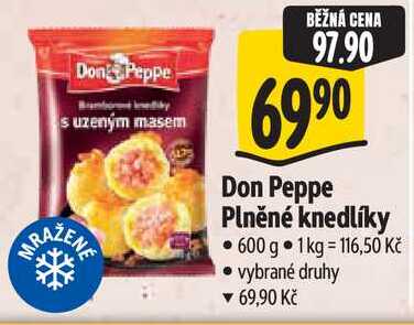 Don Peppe Plněné knedlíky, 600 g 