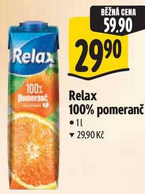 Relax 100% pomeranč, 11