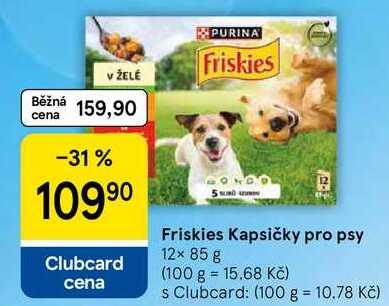 Friskies Kapsičky pro psy, 12× 85 g