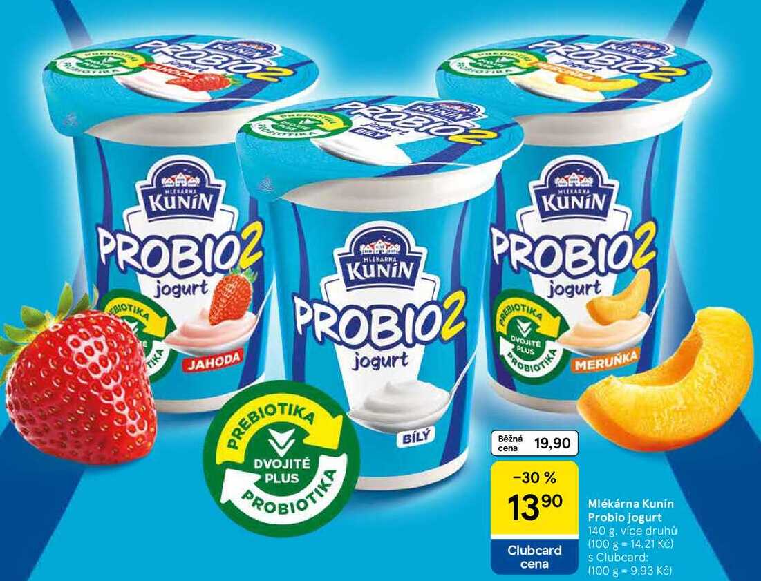 Mlékárna Kunin Probio jogurt, 140 g