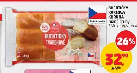 BUCHTIČKY KARLOVA KORUNA, 360 g
