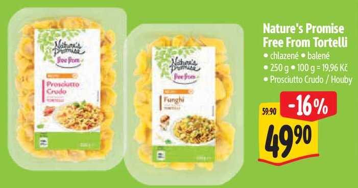 Nature's Promise Free From Tortelli, 250 g  