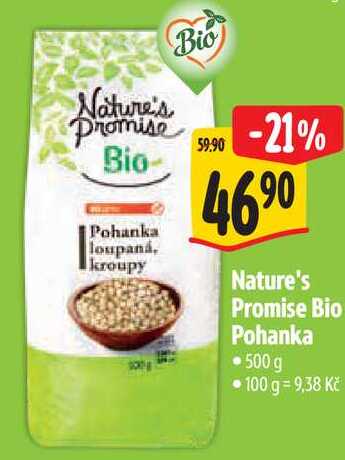Nature's Promise Bio Pohanka, 500 g