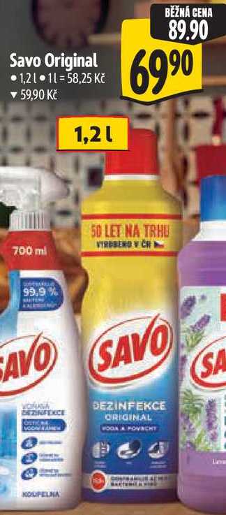 Savo Original, 1,2 l
