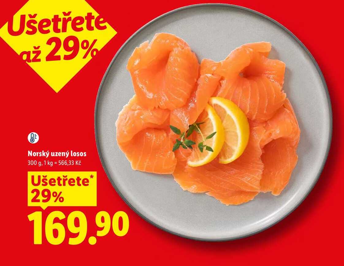 Norský uzený losos, 300 g