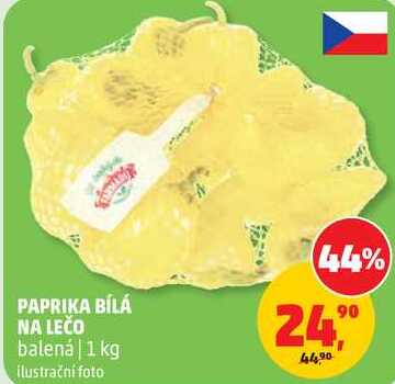 PAPRIKA BÍLÁ NA LEČO balená, 1 kg