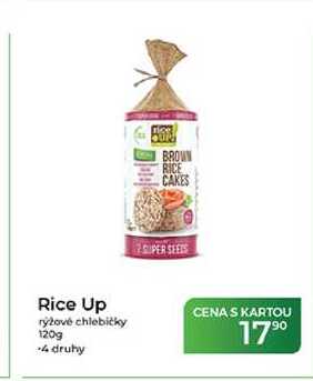 Rice Up rýžové chlebičky 120g