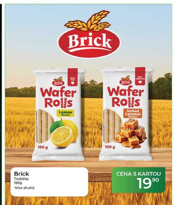 Brick Trubičky 150g 