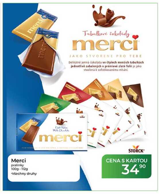 Merci pralinky 100g-112 g