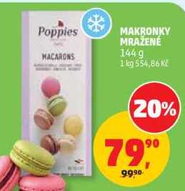 MAKRONKY MRAŽENÉ, 144 g