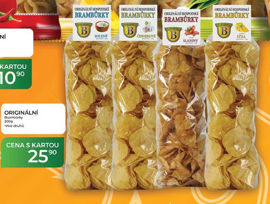 ORIGINÁLNÍ Brambůrky 200g