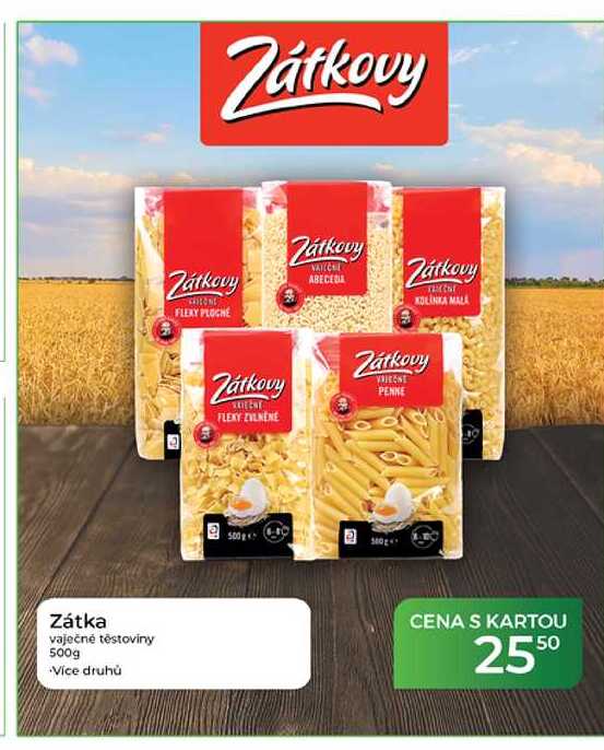 Zátka vaječné těstoviny 500g 