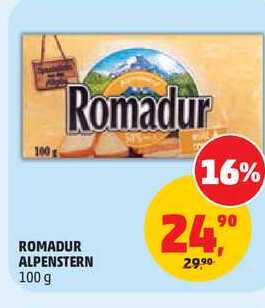 ROMADUR ALPENSTERN, 100 g