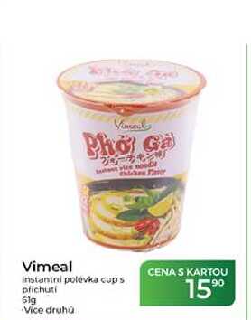 Vimeal instantni polévka cups příchuti 61g