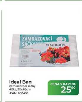Ideal Bag zamrazovací sáčky 40ks, 30x40cm