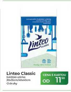 Linteo Classic Švédská utěrka 30x35cm/40x40cm