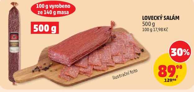 LOVECKÝ SALÁM, 500 g