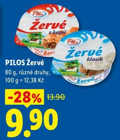 PILOS Žervé, 80 g