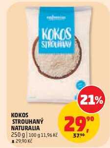 KOKOS STROUHANÝ NATURALIA, 250 g