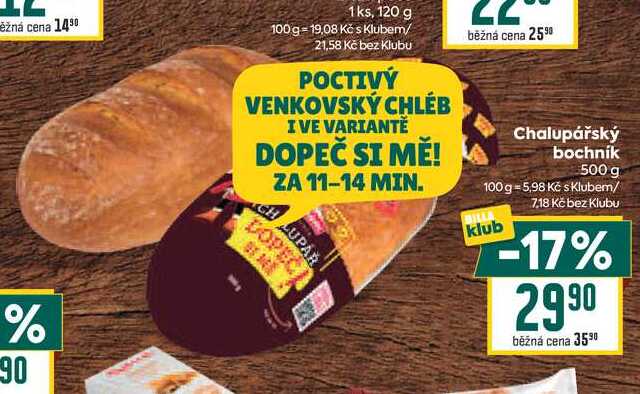 Chalupářský bochník 500 g